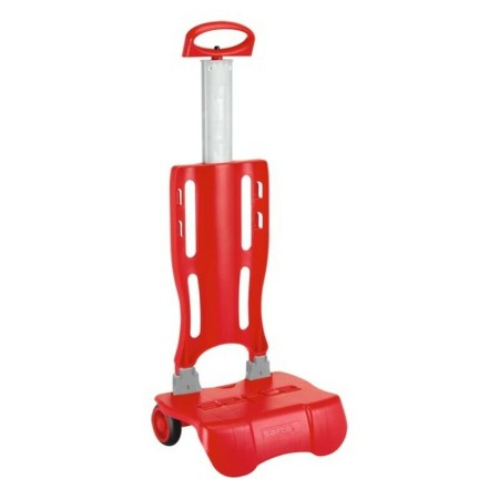 Chariot pour Sac à Dos Pliable Safta Rouge 29,5 x 23 x 8,5 cm