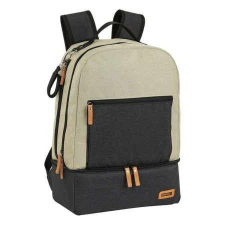 Mochila Accesorios Bebé Safta Beige Gris oscuro 30 x 43 x 15 cm