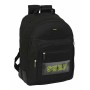 Cartable Safta Surf Noir 32 x 42 x 15 cm Double