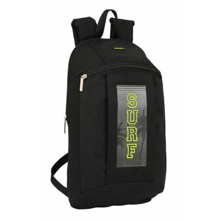 Cartable Safta Surf Noir 22 x 39 x 10 cm Mini