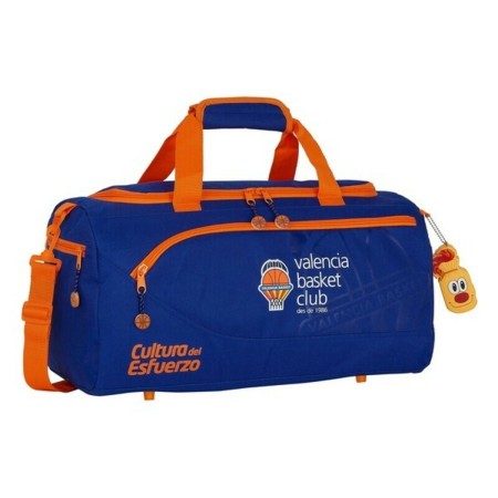 Bolsa de Deporte Valencia Basket Azul Naranja 50 x 25 x 25 cm
