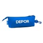 Portatodo R. C. Deportivo de La Coruña Azul Blanco 20 x 8,5 x 5 cm Triangular