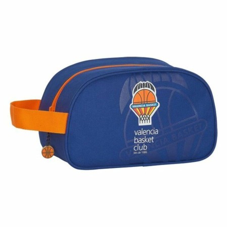 Neceser Infantil Valencia Basket Azul Naranja 26 x 15 x 12 cm