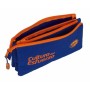 Portatodo Triple Valencia Basket Azul Naranja 22 x 12 x 3 cm