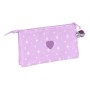 Portatodo Triple My Little Pony Lila 22 x 12 x 3 cm