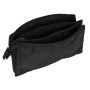 Trousse Fourre-Tout Triple Marvel Noir 22 x 12 x 3 cm