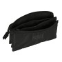 Trousse Fourre-Tout Triple Capitán América Noir 22 x 12 x 3 cm