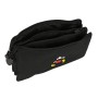 Portatodo Triple Mickey Mouse Negro 22 x 12 x 3 cm