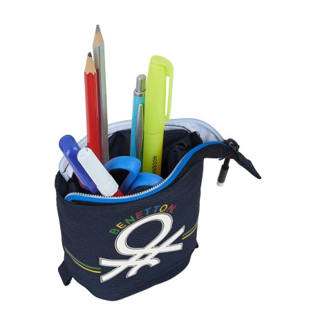 Portatodo Benetton Sixties Azul marino 19 x 6 cm