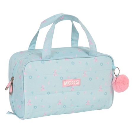 Trousse de toilette enfant Moos Garden Turquoise 31 x 14 x 19 cm