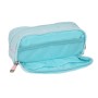 Trousse Fourre-Tout Triple Moos Garden Turquoise 21 x 8 x 8 cm