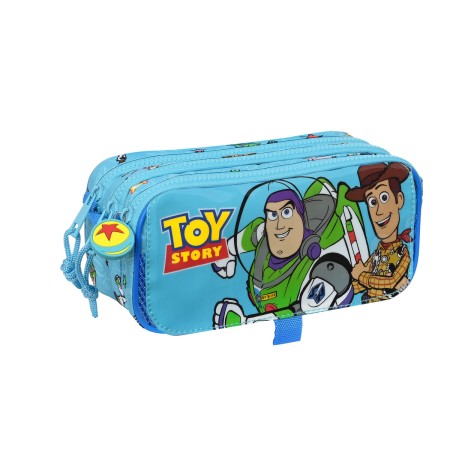 Portatodo Triple Toy Story Ready to Play Azul claro 21,5 x 10 x 8 cm