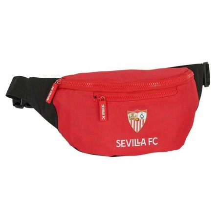 Sac banane Sevilla Fútbol Club Noir Rouge 23 x 12 x 9 cm