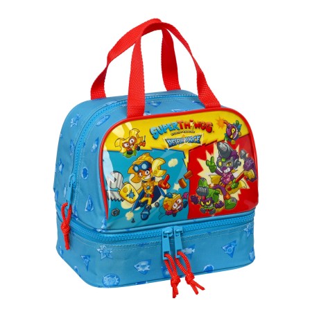 Sac glacière goûter SuperThings Rescue Force Bleu 20 x 20 x 15 cm