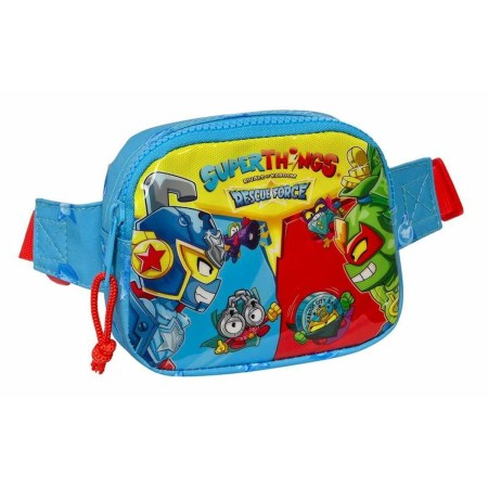 Sac banane SuperThings Rescue Force Bleu 14 x 11 x 4 cm