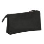 Trousse Fourre-Tout Triple Naruto Teen Noir 22 x 12 x 3 cm