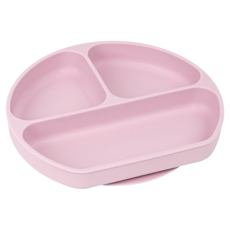 Plato de silicona con ventosa Safta Silicona 20,5 x 2,5 x 18 cm Ventosa Rosa