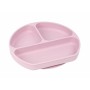 Plato de silicona con ventosa Safta Silicona 20,5 x 2,5 x 18 cm Ventosa Rosa