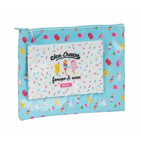 Trousse de toilette enfant Safta Turquoise Glace