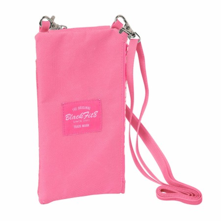 Porte-monnaie BlackFit8 Glow Up Rose 10 x 19 cm Protection pour téléphone portable