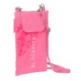 Porte-monnaie BlackFit8 Glow Up Rose 10 x 19 cm Protection pour téléphone portable