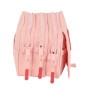 Trousse Fourre-Tout Triple Munich Rose clair 21,5 x 10 x 8 cm
