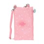 Porte-monnaie BlackFit8 Globitos Rose 10 x 19 cm Protection pour téléphone portable