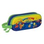 Trousse Fourre-Tout Double SuperThings Bleu 21 x 8 x 6 cm 3D