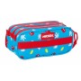 Trousse Fourre-Tout Triple Mickey Mouse Fantastic Bleu Rouge 21,5 x 10 x 8 cm