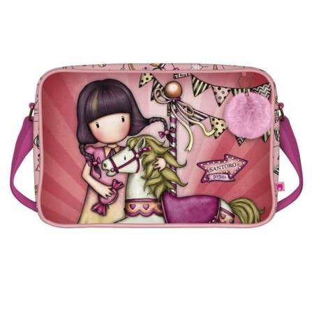 Cartable d'école Gorjuss Carousel Saumon 35 x 26,5 x 10,5 cm