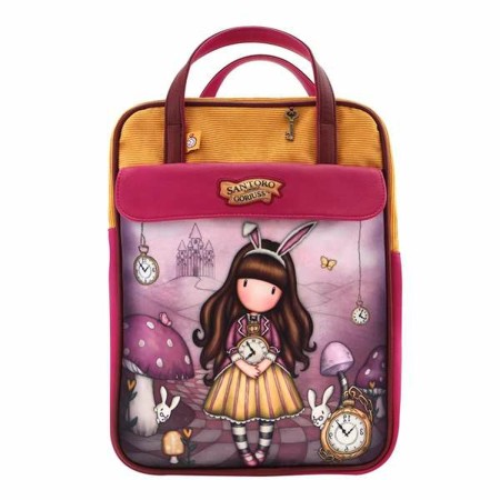 Mochila Gorjuss Just one second Salmón 27 x 10 x 37 cm