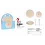 Set de vaisselle pour enfants Safta Forest Beige 4 Pièces