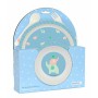 Set de vaisselle pour enfants Safta Elefantes Polyuréthane Vert 4 Pièces