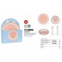 Set de vaisselle pour enfants Safta Patito Polyuréthane Rose 4 Pièces