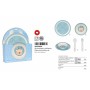 Set de vaisselle pour enfants Safta Baby bear Polyuréthane Bleu 4 Pièces