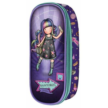Fourre-tout Gorjuss Fairground Up and Away Violet 10 x 23 x 6 cm