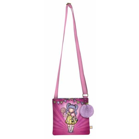 Bolso Bandolera Gorjuss First prize Lila 21 x 20 x 1,5 cm