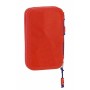 Plumier Doble Atlético Madrid Rojo Azul marino 12,5 x 19,5 x 4 cm