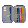 Plumier double SuperThings Guardians Of Kazoom Jaune Violet 12,5 x 19,5 x 4 cm