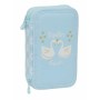 Plumier double Glow Lab Cisnes 12,5 x 19,5 x 4 cm Cygne
