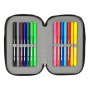 Plumier double El Niño Tarifa Noir 12,5 x 19,5 x 4 cm
