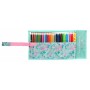 Pochette crayons Vicky Martín Berrocal Mint Paradise Vert 20 x 7 cm