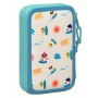 Plumier double Baby Shark Surfing 12,5 x 19,5 x 4 cm