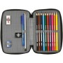 Plumier Doble Real Betis Balompié Negro 12,5 x 19,5 x 4 cm