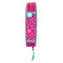 Plumier double Pinypon Bleu Rose 12,5 x 19,5 x 4 cm