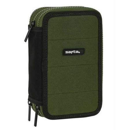 Plumier Triple Safta Dark Forest 12,5 x 19,5 x 5,5 cm