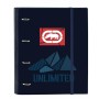 Reliure à anneaux Eckō Unltd. Peaks Blue marine 27 x 32 x 3,5 cm