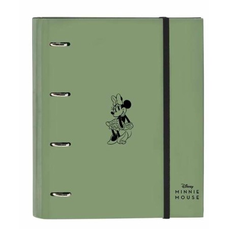 Reliure à anneaux Minnie Mouse Mint Shadow Vert militaire 27 x 32 x 3,5 cm