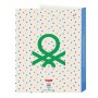 Reliure à anneaux Benetton Topitos 26,5 x 33 x 4 cm Taupes
