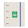 Carpeta de anillas Benetton Topitos 27 x 32 x 3,5 cm Topos